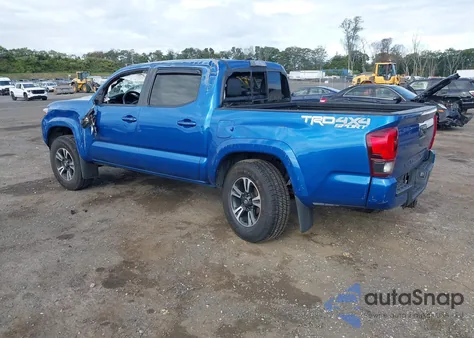 2018 Toyota Tacoma Dbl Cab/Sr/Trdspt/Or/Pro z USA, uszkodzony, nr VIN 5TFCZ5AN5JX135266